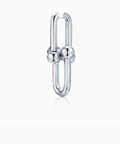 Tiffany HardWear Extra Large Link Earrings in Sterling Silver