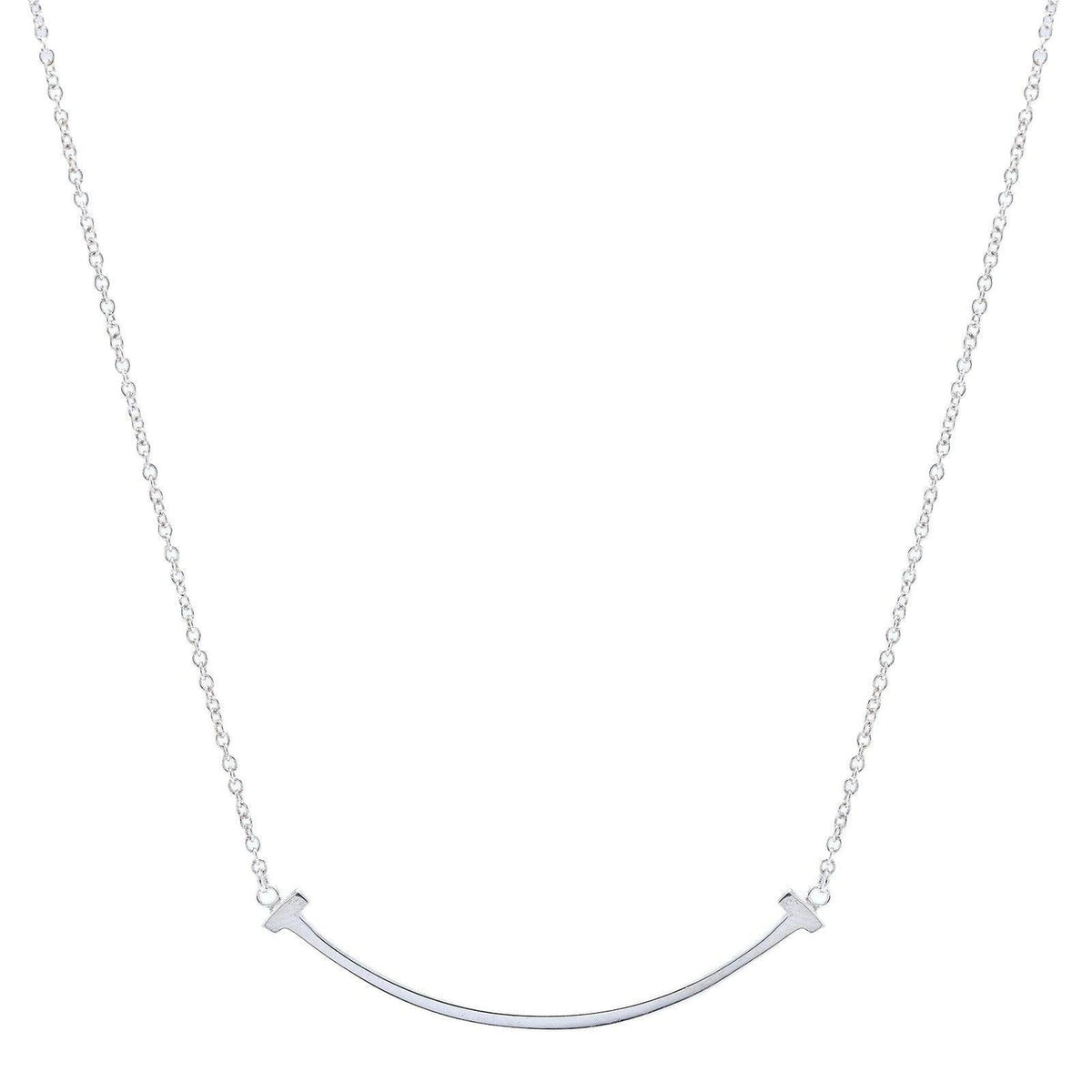 Tiffany & Co. T Smile Pendant Necklace
