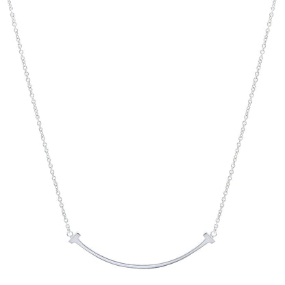 Tiffany & Co. T Smile Pendant Necklace