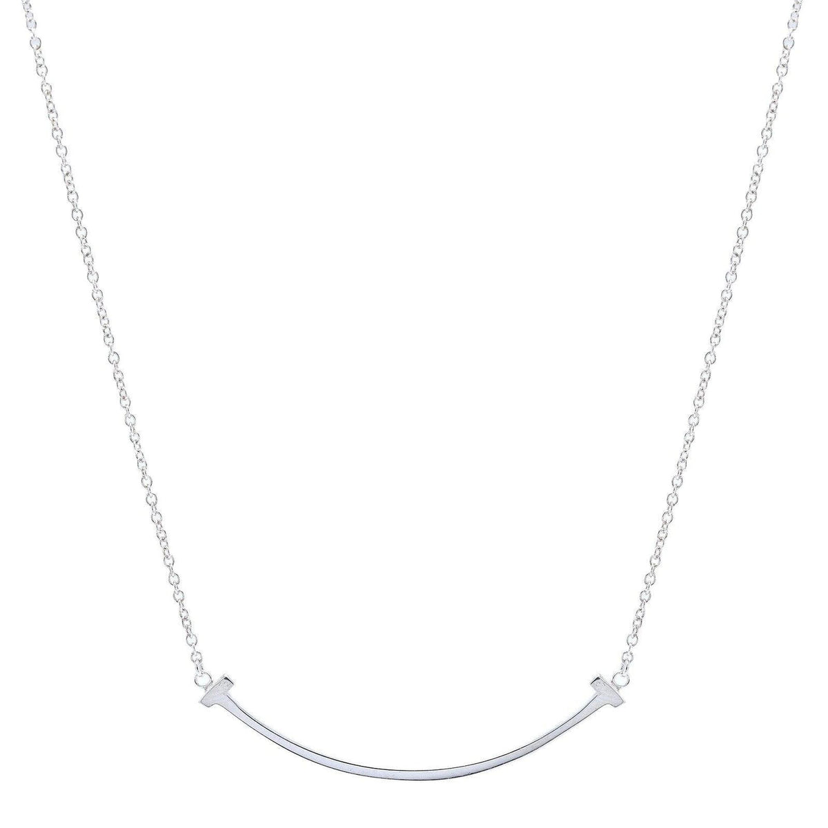 Tiffany & Co. T Smile Pendant Necklace