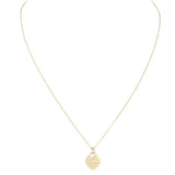 Tiffany & Co Return to Tiffany Heart Yellow Gold Pendant Necklace Mini