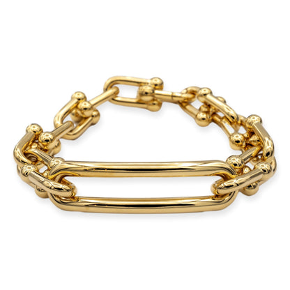 Tiffany & Co.  Yellow Hardwear Link Bracelet, Large