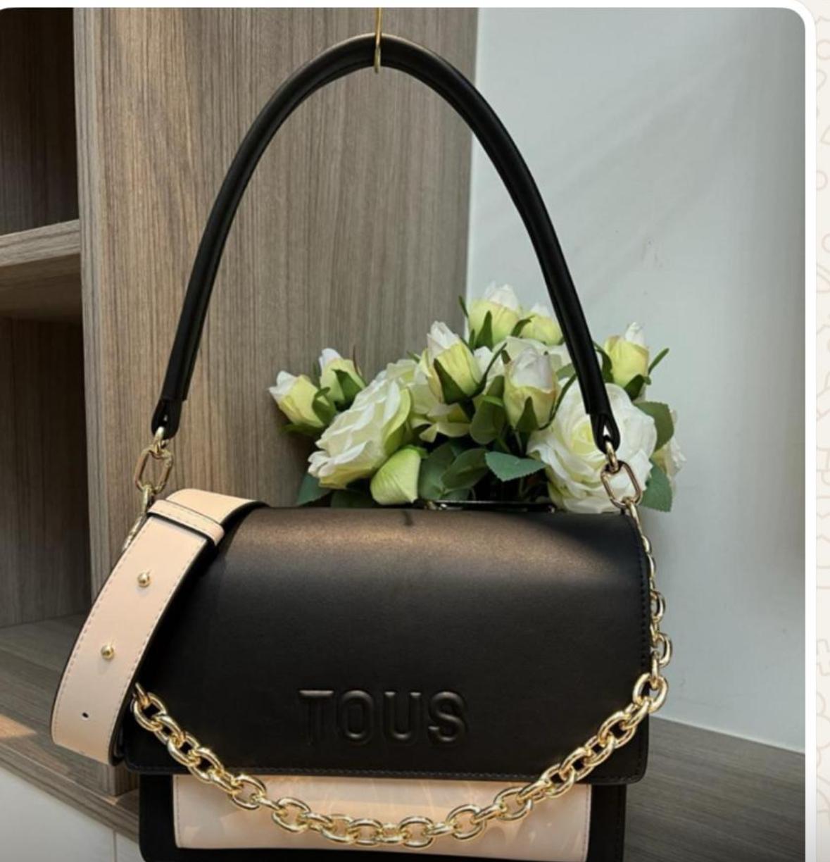 Discounted 3 Tous bags black and brown 2 black bags and 1 biege bag