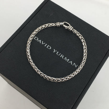 SET OF David Yurman 6mm Wheat Chain Necklace bracelet 16 1/2" - Sterling 925