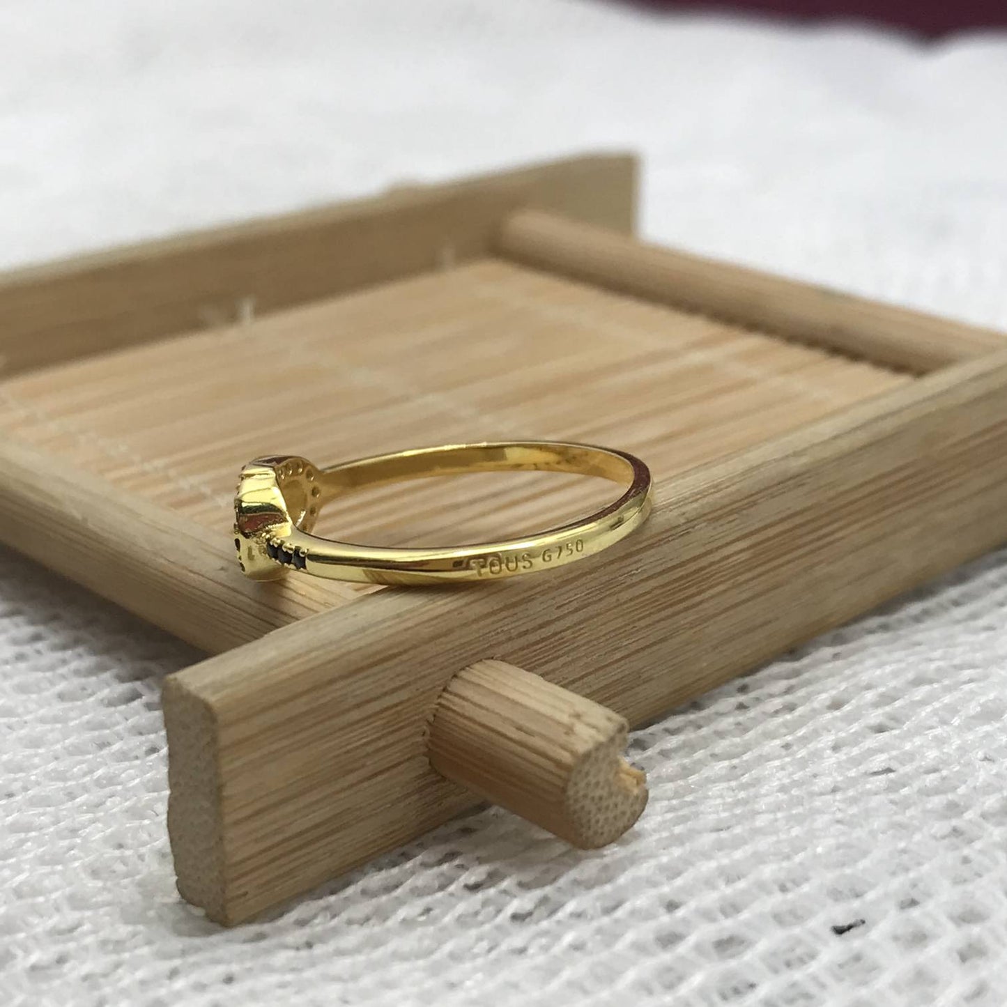 Small  Ring with spinels MANIFESTO