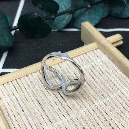 White  with  Happy Moments Ring