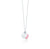 Return to Tiffany™ Sterling Silver Pink Necklace