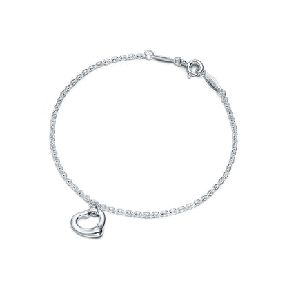 Elsa Peretti® Open Heart Bracelet in Silver, 11 mm