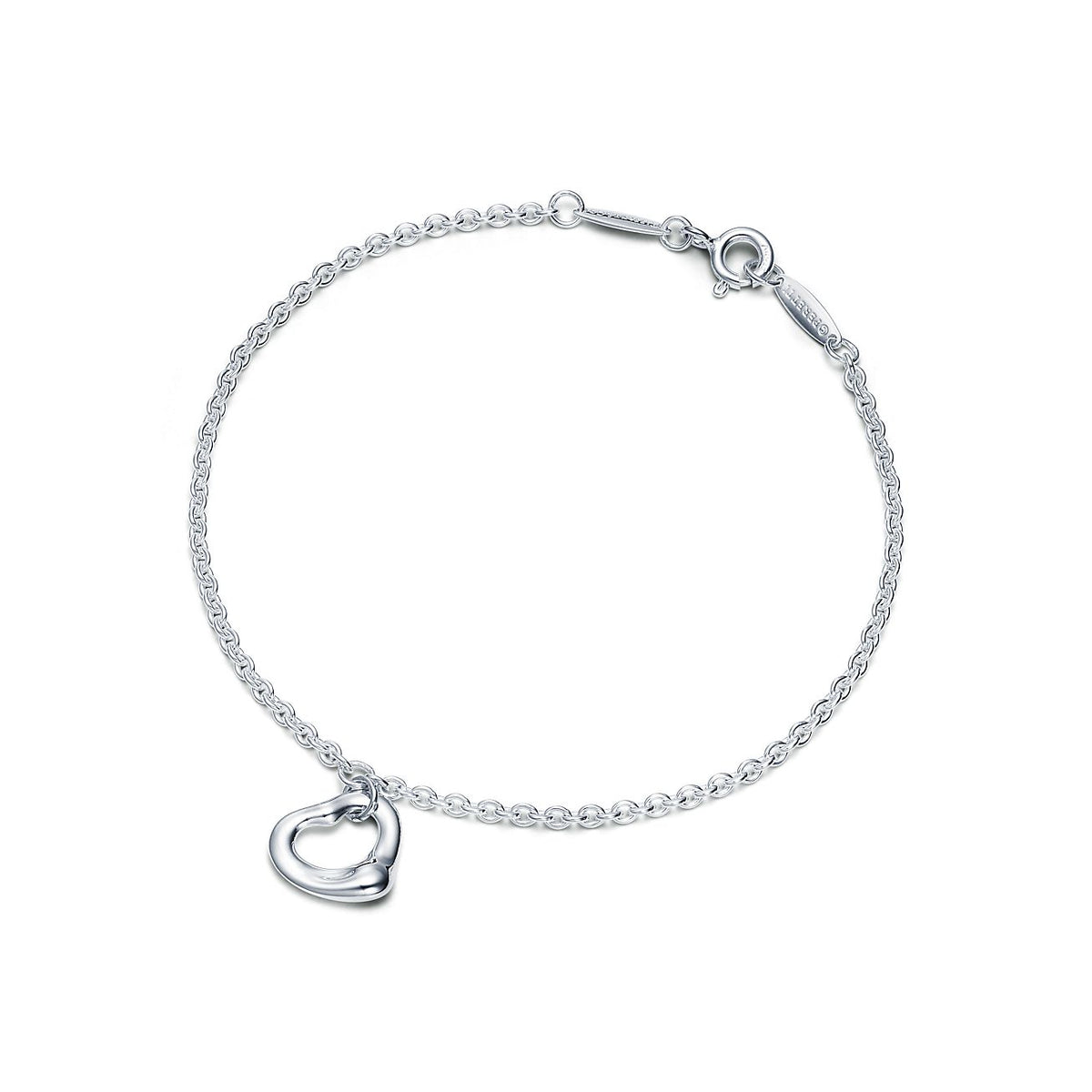 Elsa Peretti® Open Heart Bracelet in Silver, 11 mm