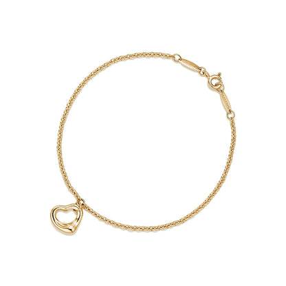 Elsa Peretti® Open Heart Bracelet in Yellow , 11 mm |
