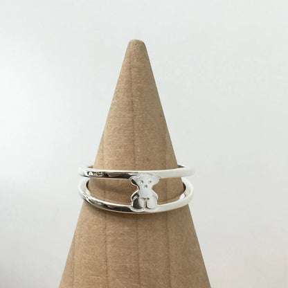 Silver Sweet Dolls Ring