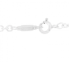 Tiffany Sterling Silver Enamel Splash Heart Tag Pendant Necklace, Adjustable Chain