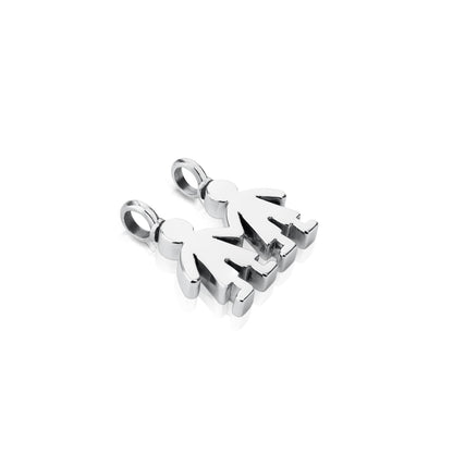 Silver Sweet Dolls boys Pendant |
