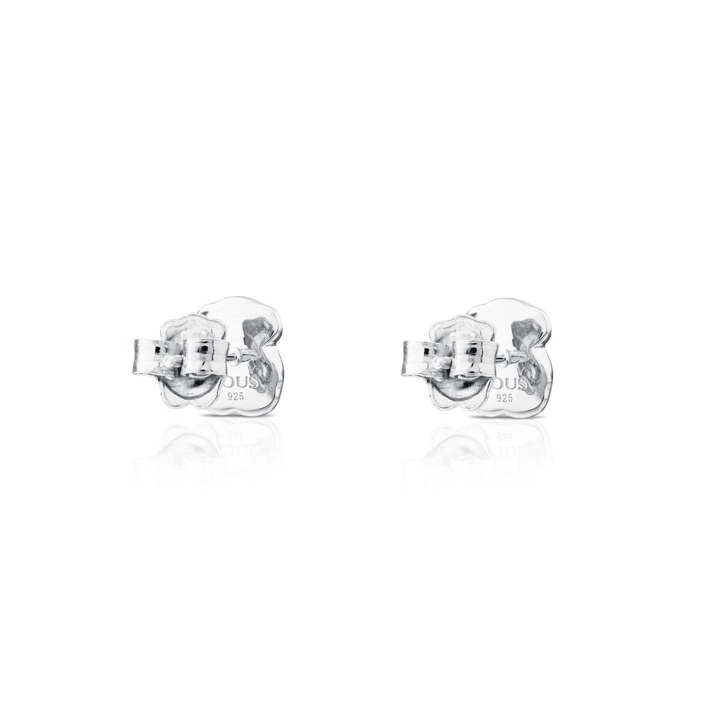 Silver New Color Earrings with Quartz |