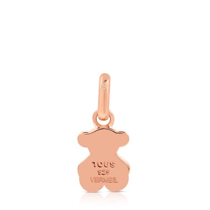 Rose Vermeil Silver Sweet Dolls Pendant |