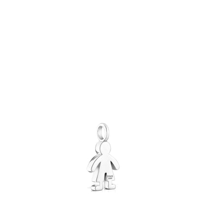 Silver Sweet Dolls boy Pendant |