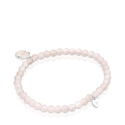 Silver and quartz Icon Color bracelet |