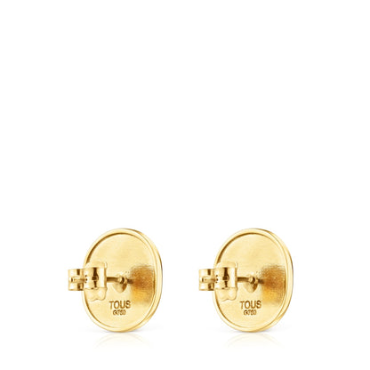 Gold Oursin Earrings |