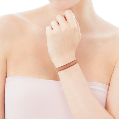 Steel and Rose Vermeil Silver Icon Mesh Bracelet