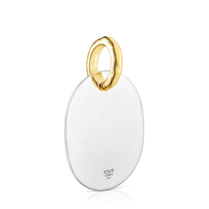 Large two-tone Oursin Pendant |