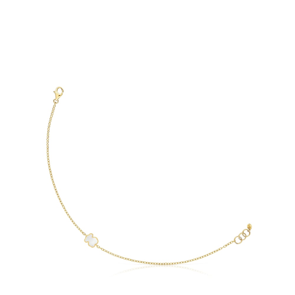 Chain bracelet with mother-of-pearl XXS |