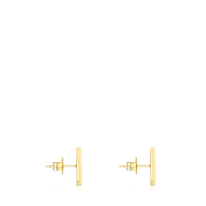 Gold Oursin Earrings  |