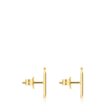 Gold Oursin Earrings |
