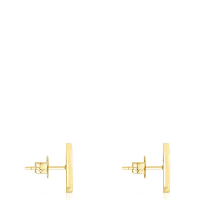 Gold Oursin Earrings |