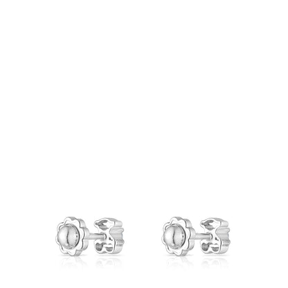 White gold Silueta earrings  |