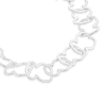 Silver Carrusel Bracelet 19cm