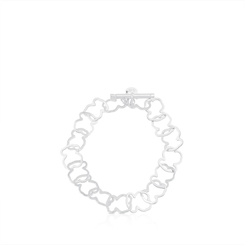 Silver Carrusel Bracelet 19cm