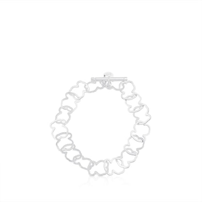 Silver Carrusel Bracelet 19cm