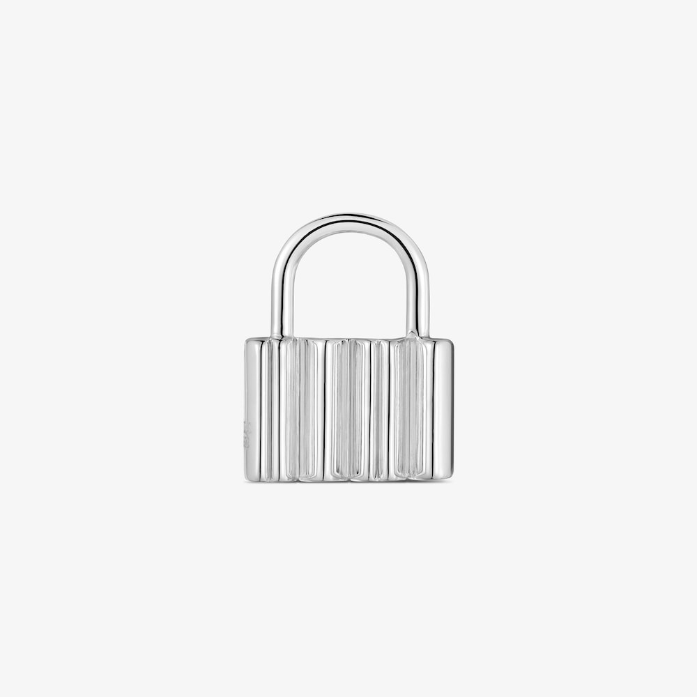 Silver padlock motif Pendant Mama