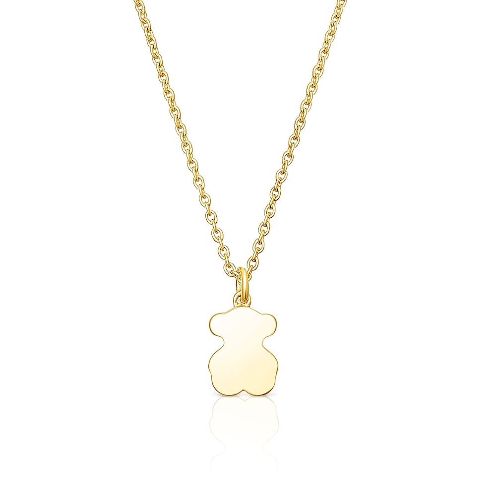 Silver vermeil Areia Necklace with multicolored gemstones |