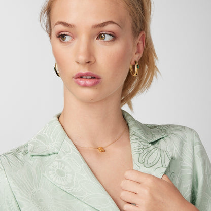 Gold Sweet Dolls Necklace Bear motif |