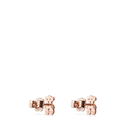 Rose Vermeil Silver Sweet Dolls Earrings |