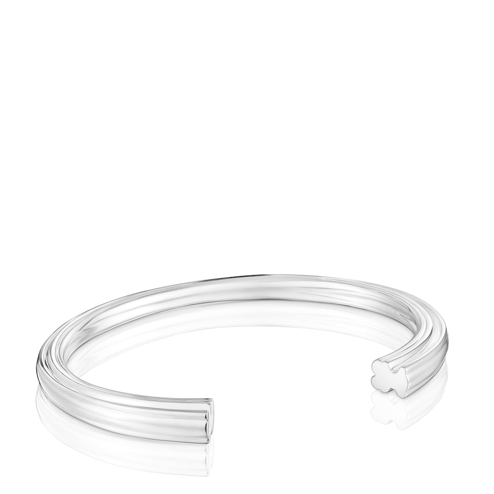 Silver Bangle with bear motif 1950 |