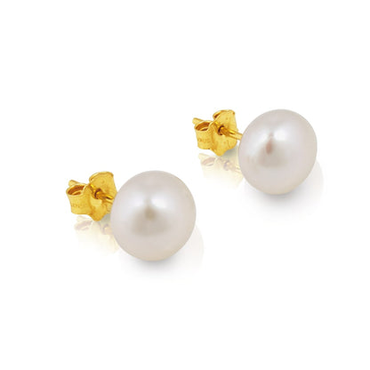 Gold   Pearls Earrings with Pearls |