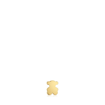 18kt gold plating over silver bear Pendant  1950
