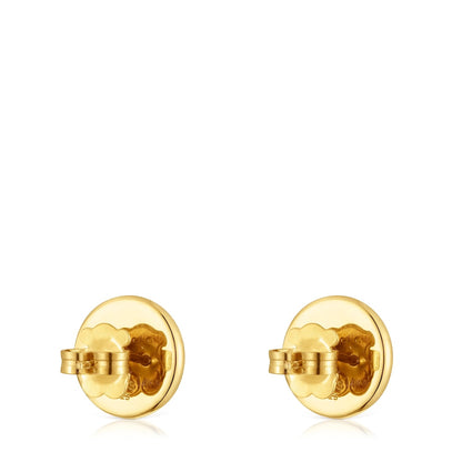 Two-tone Earrings Plump |