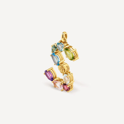 Letter S Pendant with gemstones TOUS ATELIER