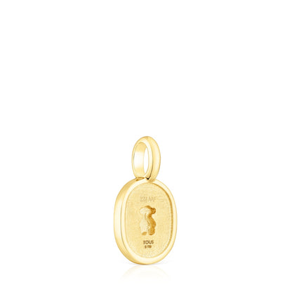 Gold Oursin Pendant