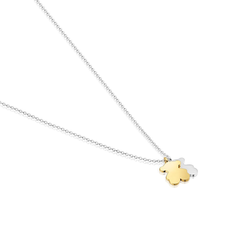 Sweet Dolls short two-tone Necklace with motifs |