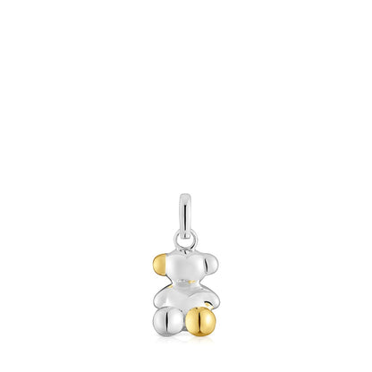Small two-tone Bold Bear Pendant |