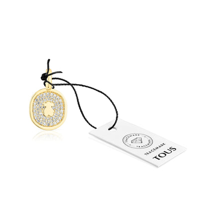 Gold Oursin Pendant