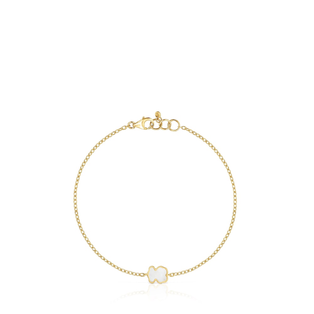 Chain bracelet with mother-of-pearl XXS |