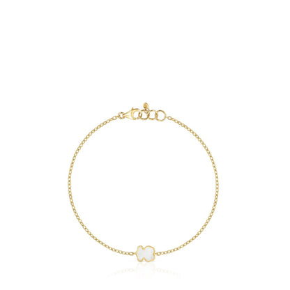 Chain bracelet with mother-of-pearl XXS |