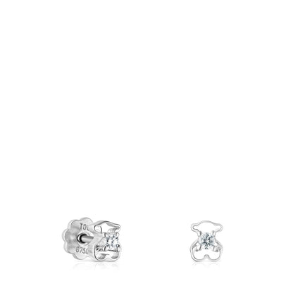 White gold Silueta earrings  |