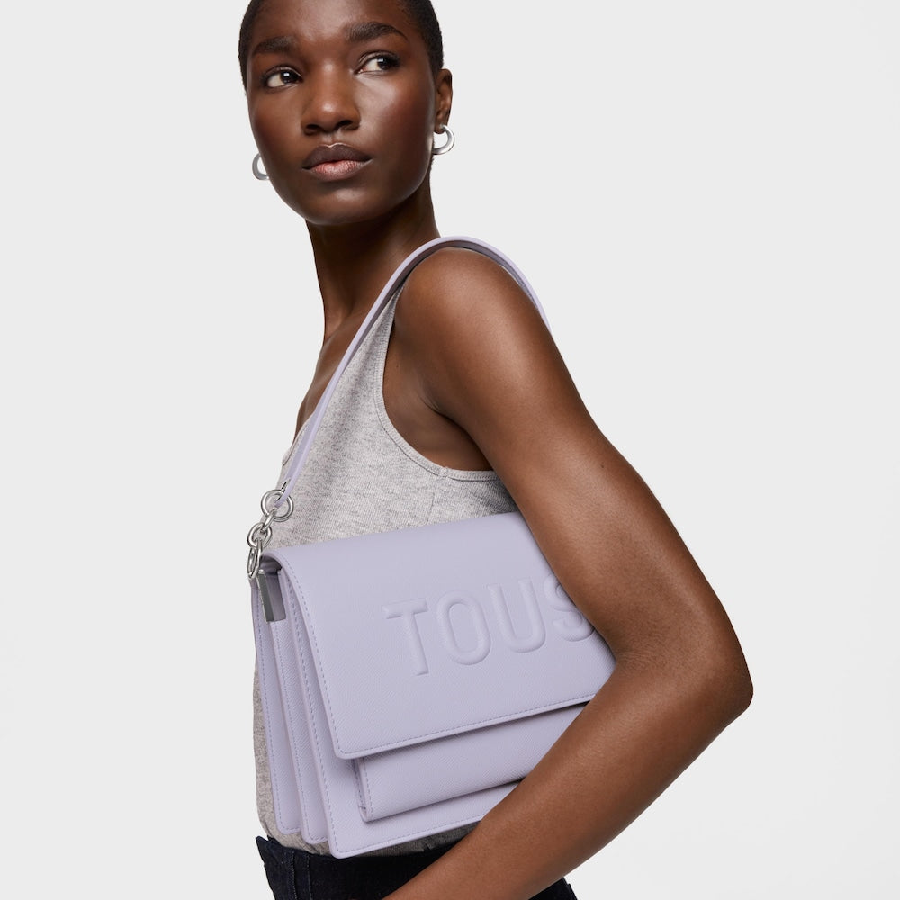 Medium mauve Audree Crossbody bag   Brenda |