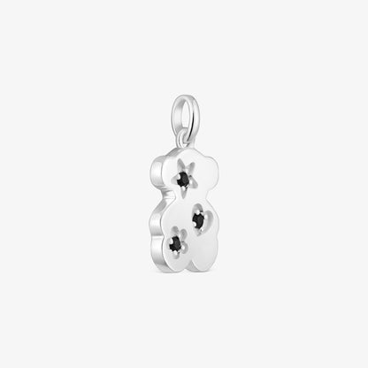 Silver and spinel bear Pendant Sweet Dolls